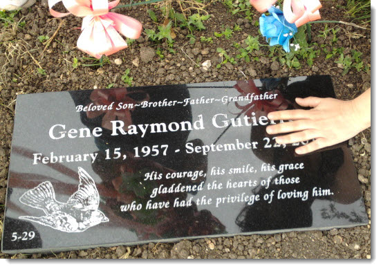 Gene's Headstone