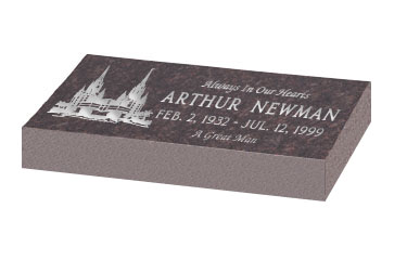 24~x12~x3~ Headstone