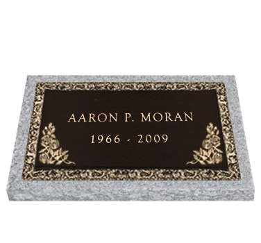 Bronze Headstone 24x12 Individual