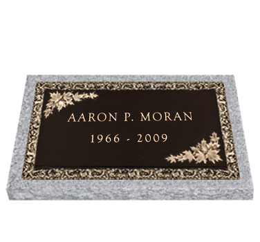Bronze Headstone 24x14 Individual
