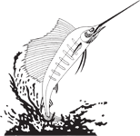 Clipart Image For Headstone Monument Aquatic Animals 01