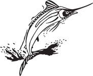 Clipart Image For Headstone Monument Aquatic Animals 02