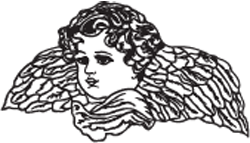 Clipart Image For Headstone Monument angel 08