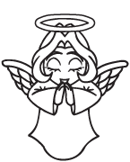 Clipart Image For Headstone Monument angel 11