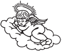 Clipart Image For Headstone Monument angel 15