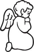 Clipart Image For Headstone Monument angel 20