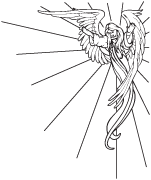 Clipart Image For Headstone Monument angel 26