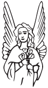 Clipart Image For Headstone Monument angel 33