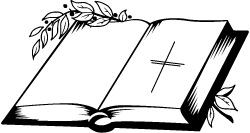 Clipart Image For Headstone Monument bible 03