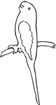 Clipart Image For Headstone Monument Bird 04