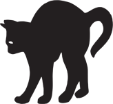 Clipart Image For Headstone Monument Cat 02