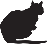 Clipart Image For Headstone Monument Cat 05
