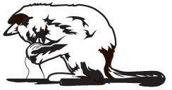 Clipart Image For Headstone Monument Cat 09