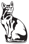 Clipart Image For Headstone Monument Cat 10