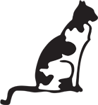 Clipart Image For Headstone Monument Cat 11