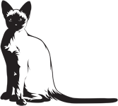 Clipart Image For Headstone Monument Cat 14