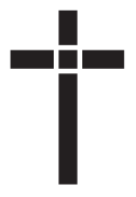 Clipart Image For Headstone Monument cross 24
