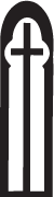 Clipart Image For Headstone Monument cross 31