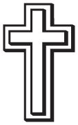 Clipart Image For Headstone Monument cross 72