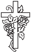 Clipart Image For Headstone Monument cross 80