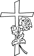 Clipart Image For Headstone Monument cross 83