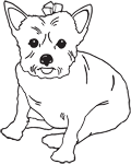 Clipart Image For Headstone Monument Dog 21