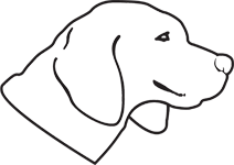 Clipart Image For Headstone Monument Dog 26