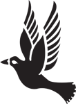 Clipart Image For Headstone Monument Dove 04