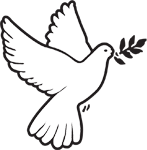 Clipart Image For Headstone Monument Dove 16
