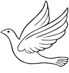 Clipart Image For Headstone Monument Dove 19