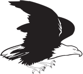 Clipart Image For Headstone Monument Eagle 03