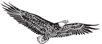 Clipart Image For Headstone Monument Eagle 11