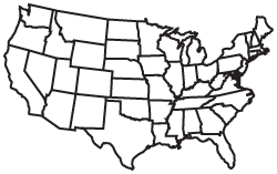 Clipart Image For Headstone Monument US Emblem 09