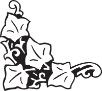 Clipart Image For Headstone Monument floral-border 01