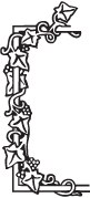 Clipart Image For Headstone Monument floral-border 06