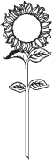 Clipart Image For Headstone Monument flower 04