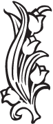 Clipart Image For Headstone Monument flower 07