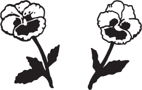 Clipart Image For Headstone Monument flower 10