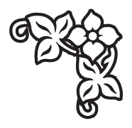 Clipart Image For Headstone Monument flower 14
