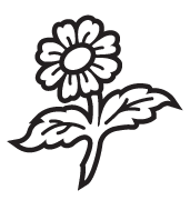 Clipart Image For Headstone Monument flower 25