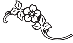 Clipart Image For Headstone Monument flower 26