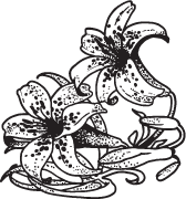 Clipart Image For Headstone Monument flower 31