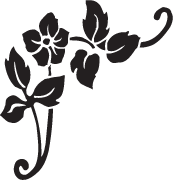 Clipart Image For Headstone Monument flower 35