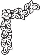 Clipart Image For Headstone Monument flower 37