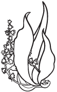 Clipart Image For Headstone Monument flower 38