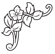 Clipart Image For Headstone Monument flower 47