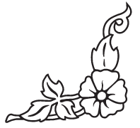 Clipart Image For Headstone Monument flower 51