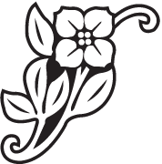 Clipart Image For Headstone Monument flower 54