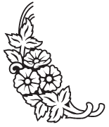 Clipart Image For Headstone Monument flower 57
