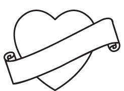 Clipart Image For Headstone Monument heart 11
